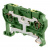 Клеммник пружинный 2.5мм2 земля ABB D2,5/5.P.2L ABB D 1SNA290029R0700