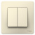 Выключатель 2-клавишный скрытой установки 6A 250В Systeme Electric Blanca Молочный Systeme Electric Blanca BLNVS006502