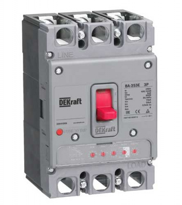 DEKraft ВА-353E Автомат силовой с электрон. расц. 3P 32А 70кА DEKraft ВА-353E 22655DEK