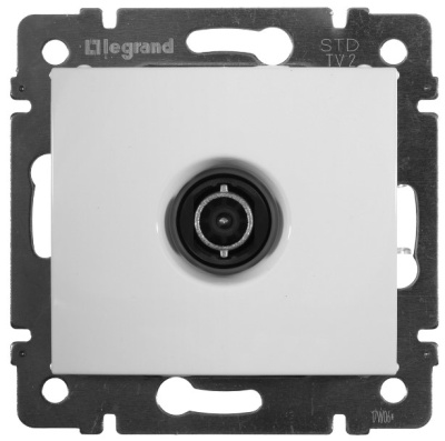 Розетка TV оконечная 10дБ Legrand Valena Белый Legrand Valena 774430