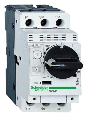 Автомат защиты двигателя 0.63-1A управление ручкой Schneider Electric GV2 Schneider Electric GV2 GV2P05