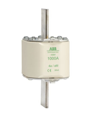 Предохранитель OFAF4AaM800 800A тип аМ размер4a, до 500В ABB ABB  1SCA022698R1760