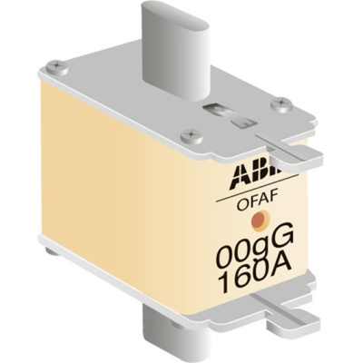 Предохранитель OFAF00aM160 160A тип аМ размер00, до 500В ABB ABB  1SCA022697R3150