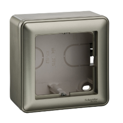 W59 Коробка подъемная для наружного монтажа с рамкой 1-местная, шампань Schneider Electric Systeme Electric  KP-152-48