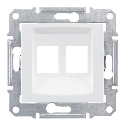 Адаптер для коннекторов АМР двойной, белый Schneider Electric Schneider Electric  SDN4400621