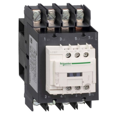 Контактор 4P 415В 80 A 220В DC Schneider Electric Schneider Electric  LC1DT80A6MD