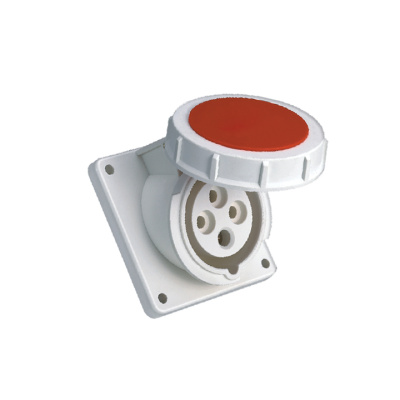 Розетка стационарная внутренняя угловая 4342 3P+PE 63A 380В IP67 EKF PROxima EKF  ps-4342-63-380