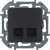 Двойная розетка RJ 45 - категория 6 - UTP IEK Inspiria Антрацит IEK Inspiria 673843
