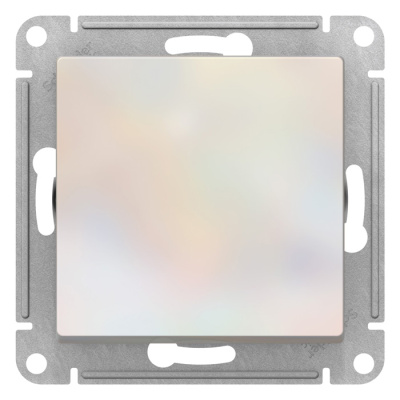 Выключатель 1-клавишный сх.1 10AX механизм Schneider Electric AtlasDesign Жемчуг Systeme Electric AtlasDesign ATN000411