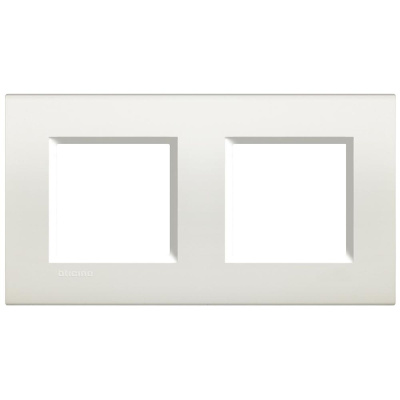 Рамка прямоугольная 2+2 мод Bticino Living Light Белый Bticino Living Light LNA4802M2BI
