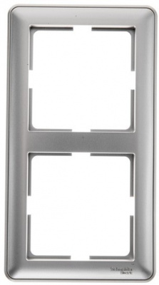 Рамка 2-постовая Wessen 59 Матовый хром Wessen Wessen 59 KD-2-58