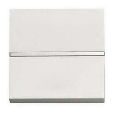 Переключатель 1-клавишный 2 мод ABB NIE Zenit Белый N2202 BL ABB Zenit 2CLA220200N1101