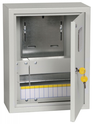 Щит навесной 395х310х165мм, под 1Ф счетчик+12мод, IP31 / белый IEK ЩУРн-1/12зо-1 38 УХЛ3 IEK ЩУРн MKM23-N-12-31-ZO