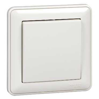 W59 1-клавишный Выключатель, 10АХ, в сборе, белый Schneider Electric Systeme Electric  VS110-154-18