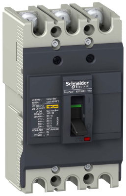 Автоматический выключатель 3P 50A 30kA Schneider Electric Schneider Electric  EZC100H3050