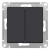 Переключатель 2-клавишный сх.6 10AX механизм Schneider Electric AtlasDesign Карбон Systeme Electric AtlasDesign ATN001065