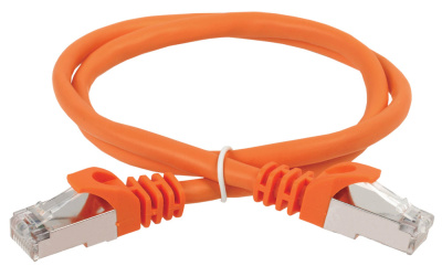 Коммутационный шнур (патч-корд), кат.5Е FTP, 1м, оранжевый ITK ITK  PC07-C5EF-1M