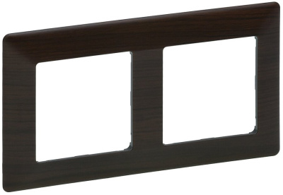 Рамка 2-постовая Legrand Valena Life Темное дерево Legrand Valena Life 754172