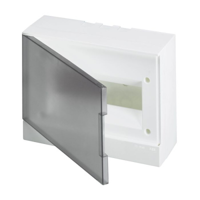 Бокс навесной серая дверь с клеммами 12мод IP40 ABB Basic E BEW402212 ABB Basic E 1SZR004002A2204
