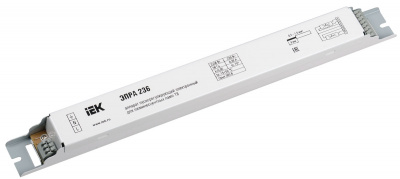 ЭПРА 236 для линейных ЛЛ Т8, 1х36W, 280x30x25мм, IP20 IEK IEK LLV LLV236D-EBFL-2-36