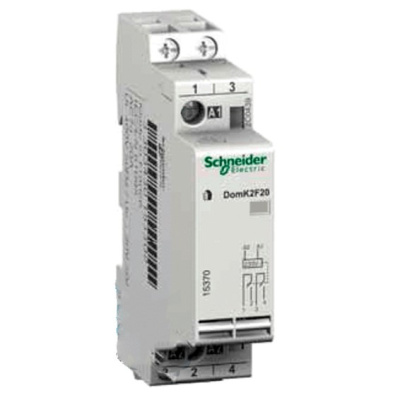 Модульный контактор CT 20A 2НО 230/250В АС 50Гц Schneider Electric Schneider Electric  15370