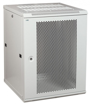 Шкаф LINEA W 9U 600x600мм дверь перфорированная RAL7035 ITK ITK LINEA W LWR3-09U66-PF