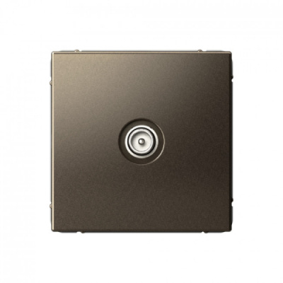 ARTGALLERY TV РОЗЕТКА проходная 4DB, механизм, МОККО Systeme Electric ArtGallery GAL000692