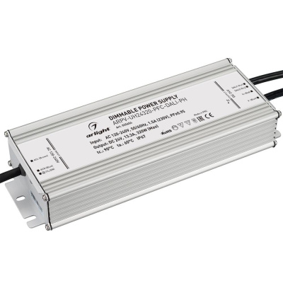 Блок питания ARPV-UH24320-PFC-DALI-PH 24V, 13.3A, 320W Arlight Arlight ARPV-UH 025654Arlight