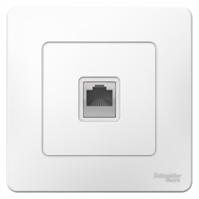 Розетка телефонная скрытой установки RJ11 Systeme Electric Blanca Белый Systeme Electric Blanca BLNIS011001