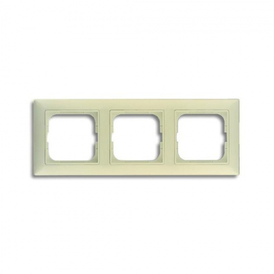 Рамка 3-постовая ABB BJB Basic55 Слоновая кость ABB Basic 55 2CKA001725A1486