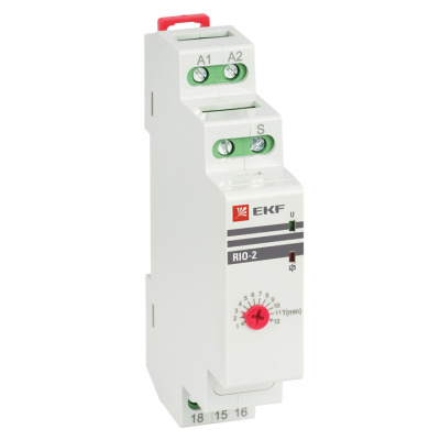 Импульсное реле с задержкой отключения RIO-2 EKF PROxima EKF  rio-2