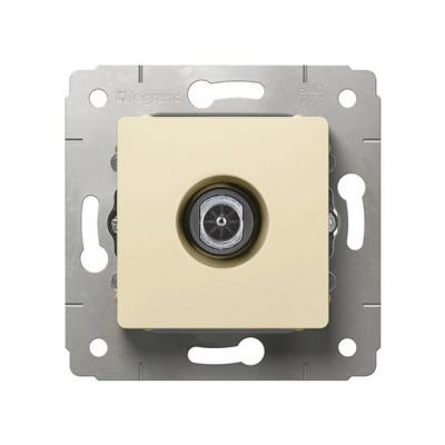 Розетка TV проходная Legrand Cariva Слоновая кость Legrand Cariva 773780