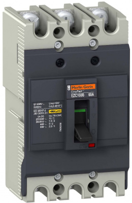 Автоматический выключатель 3P 50A 7,5kA Schneider Electric EasyPact EZC Schneider Electric EasyPact EZC EZC100B3050