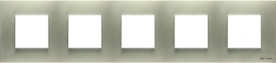 Рамка 5-постовая 2+2+2+2+2 мод ABB NIE Zenit Шампань N2275 CV ABB Zenit 2CLA227500N1901