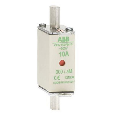 Предохранитель OFAF000aM2 2A тип аМ размер000, до 500В ABB ABB  1SCA022652R0360