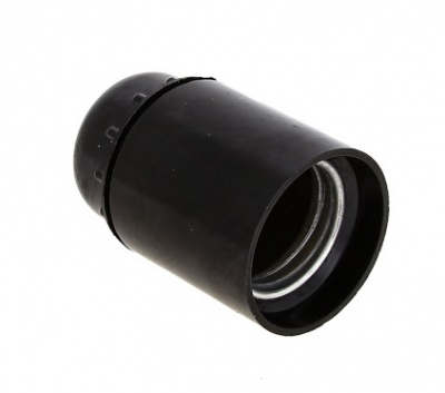 Патрон карболитовый подвесной Е27 черный EKF PROxima EKF  LHC-E27-s-s