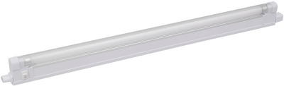 Светильник люминесцентный 18х622х43мм, шнур 1.8м, переходник 0.15м, 20W, G5/T4, IP20 белый IEK ЛПО2004B IEK ЛПО LLPO0-2004B-1-20-K01
