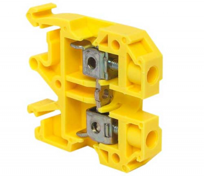 Клеммник на DIN-рейку желтая EKF PROxima JXB-2.5/35 EKF PROxima JXB plc-jxb-2.5/35y