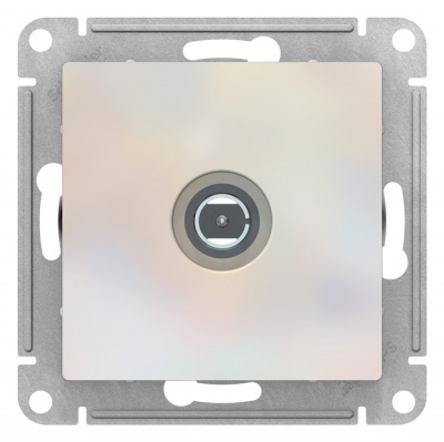 Розетка TV одиночная Schneider Electric AtlasDesign Жемчуг Systeme Electric AtlasDesign ATN000493