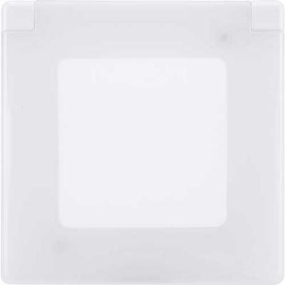 Рамка с защитной крышкой IP44 IK 07 для скрытого монтажа 1 механизма, IP44, степень ударопрочности IK07 Legrand Inspiria Белый Legrand Inspiria 673920