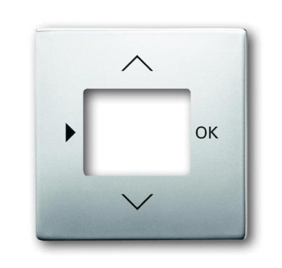 Плата центральная накладка для таймера 6455 6456 ABB Pure сталь ABB Pure сталь 2CKA006430A0344