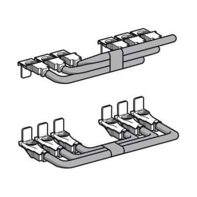 Верхн. подвод шины пруж. креп. Lc1D09-32 Schneider Electric Schneider Electric  LAD9V12