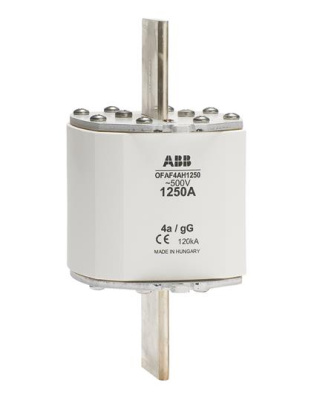 Предохранитель OFAF4AH630 630A тип gG размер4а, до 500В ABB ABB  1SCA022637R4010