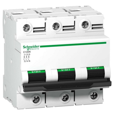 Автоматический выключатель 3P 80A C 10kA Schneider Electric Acti 9 Schneider Electric Acti9 A9N18365