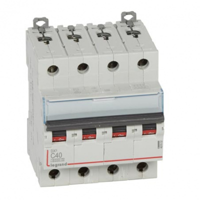 Автоматический выключатель 4P 40A C 6kA Legrand DX3 Legrand DX3 407932