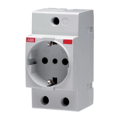 Розетка на DIN-рейку 2P+N 16A ABB M1173 ABB  2CSM110000R0701