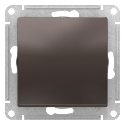 Переключатель 1-клавишный сх.6 10AX механизм Schneider Electric AtlasDesign Мокко Systeme Electric AtlasDesign ATN000661