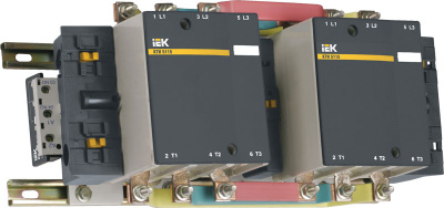 Контактор КТИ-51853 реверс 185A 400V/АС3 IEK IEK КTИ KKT53-185-400-10