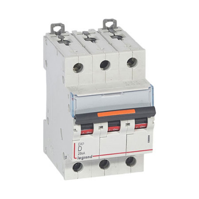 Автоматический выключатель 3P 32 A D 25kA Legrand DX3 Legrand DX3 409836