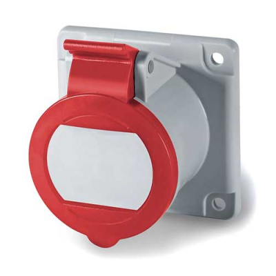 Розетка панельная IP44 16A 3P+E 400В DKC DKC  DIS4221666